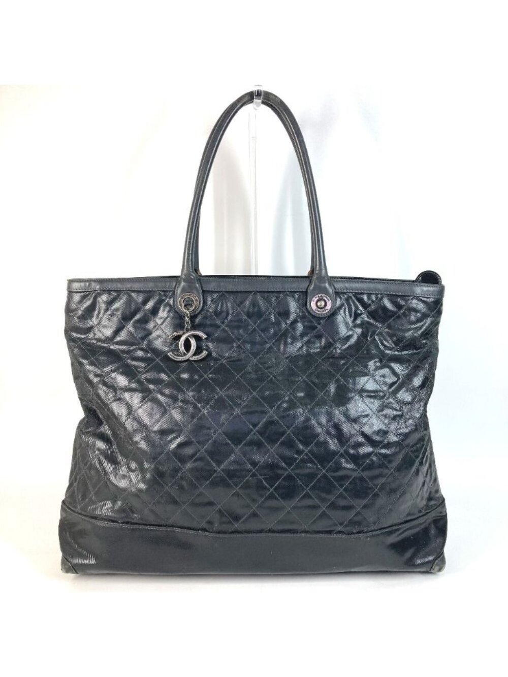 Chanel Shoulder Bag Quilted Black